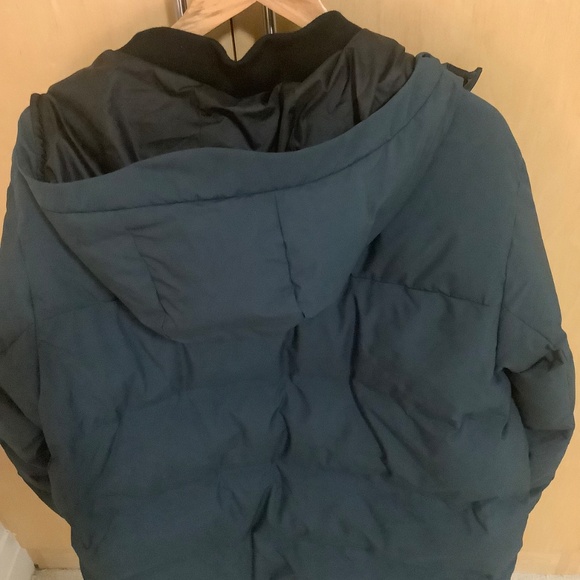 Eddie Bauer Men's Glacier Hooded Down Jacket L - Picture 4 of 4